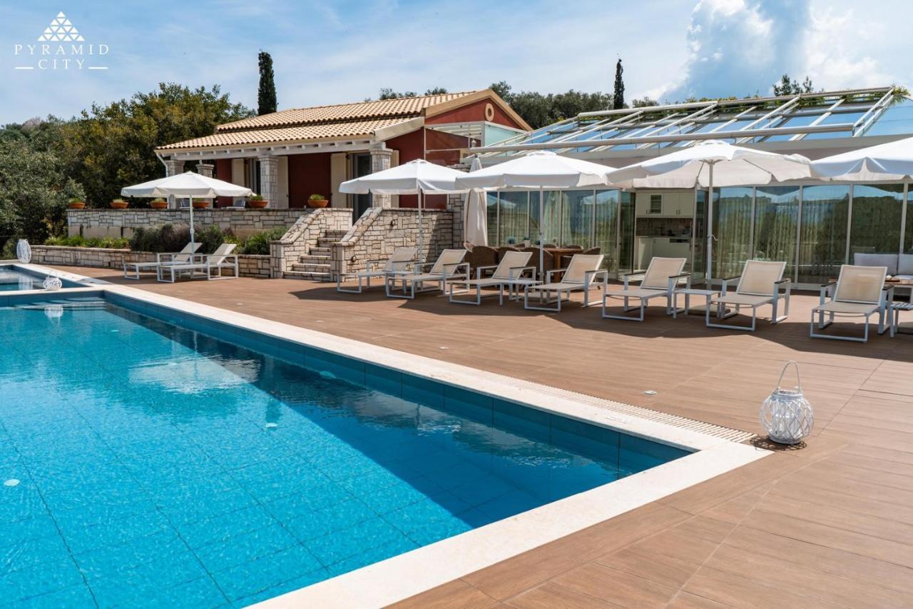 Luxury Villa Aphrodite Agios Spyridon  ภายนอก รูปภาพ